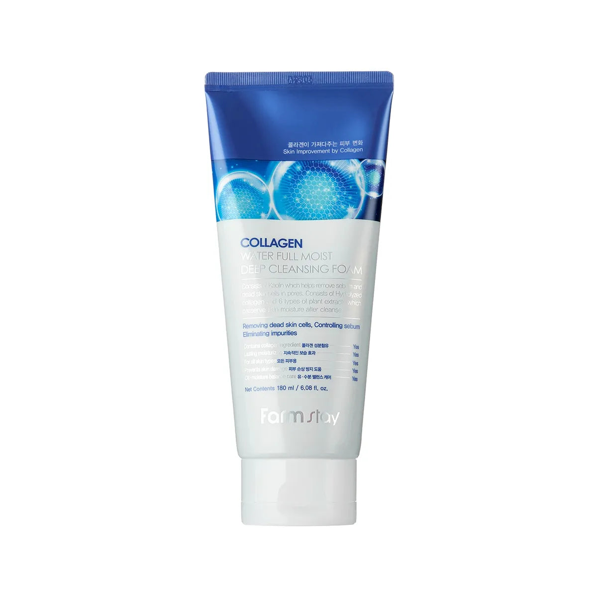 Mousse nettoyante profonde Collagene