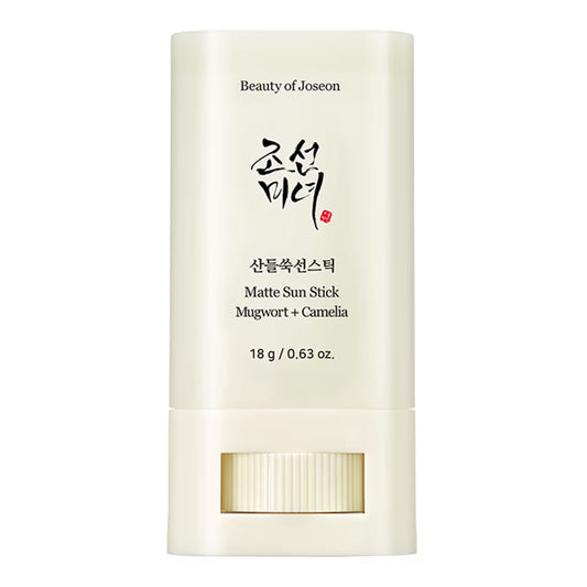 Matte Sun Stick: Mugwort + Camelia - Protection solaire non grasse