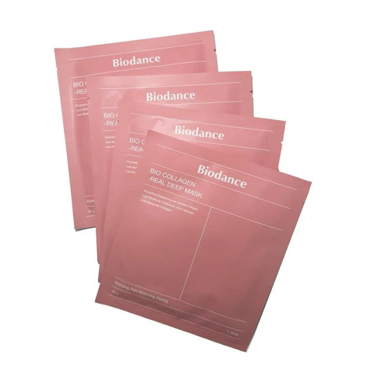 Bio-Collagen Real Deep Mask - Pack de 4